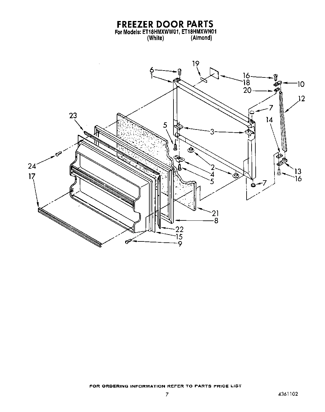 06 - FREEZER DOOR