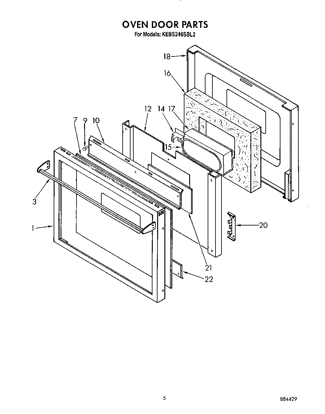 05 - OVEN DOOR