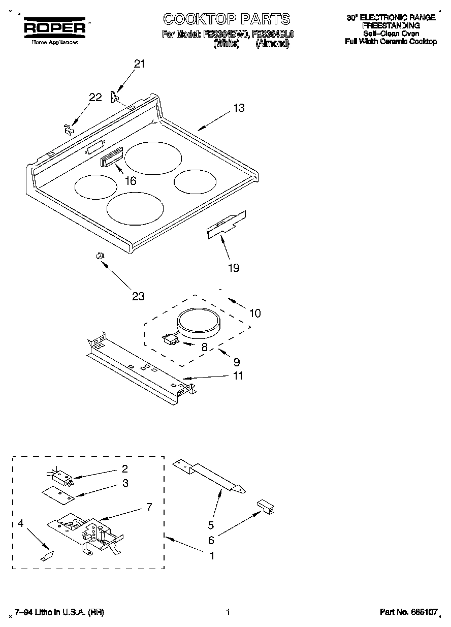 01 - COOKTOP, LITERATURE