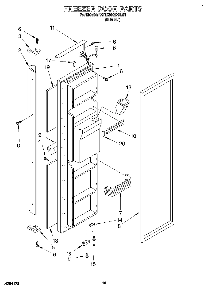 08 - FREEZER DOOR