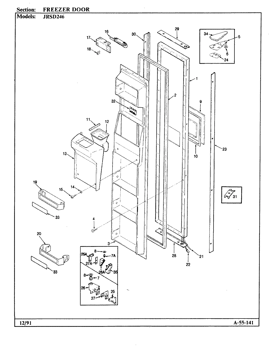 02 - FREEZER DOOR