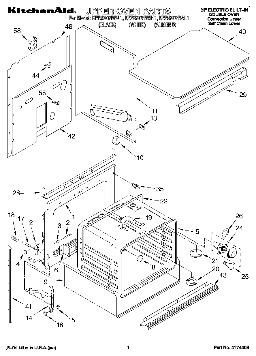 01 - UPPER OVEN