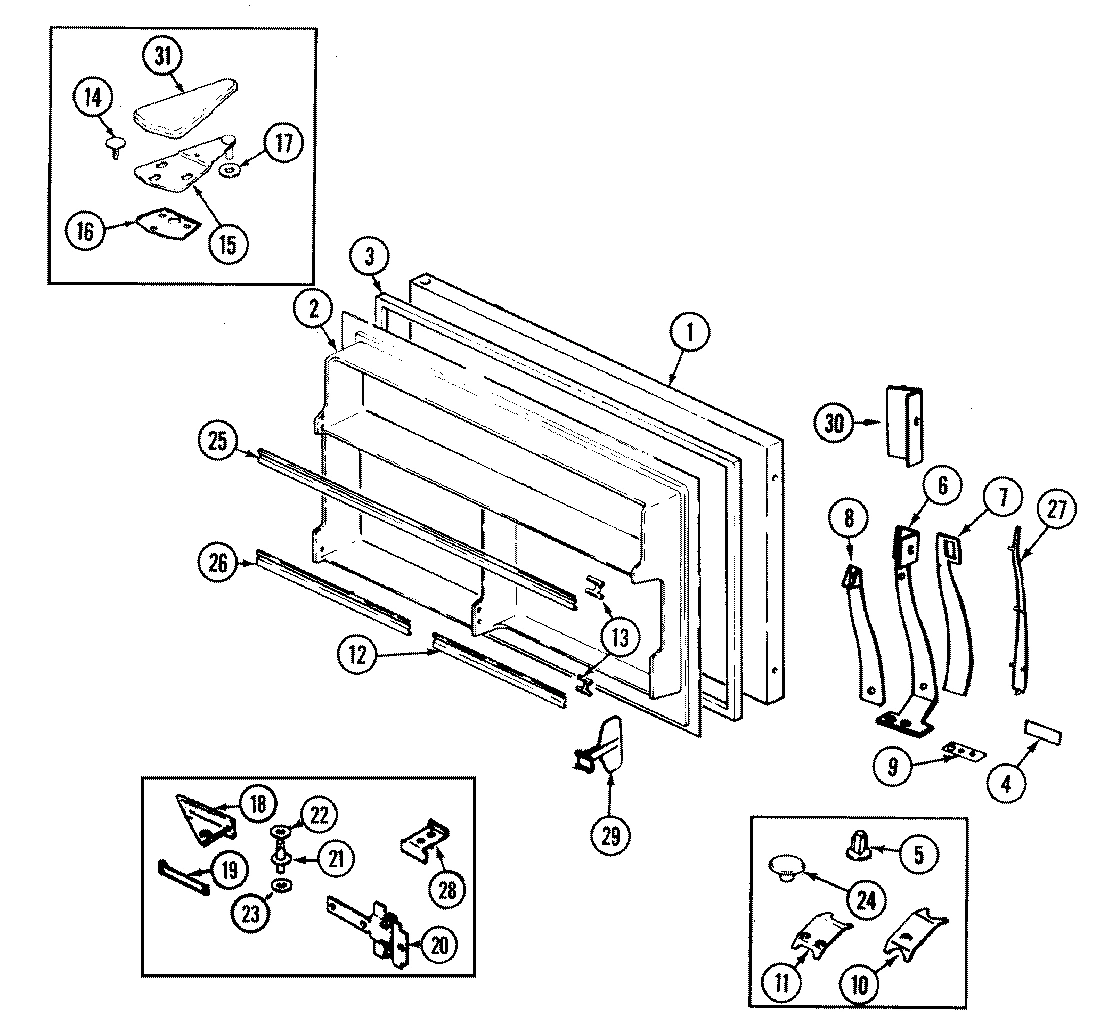 03 - FREEZER DOOR