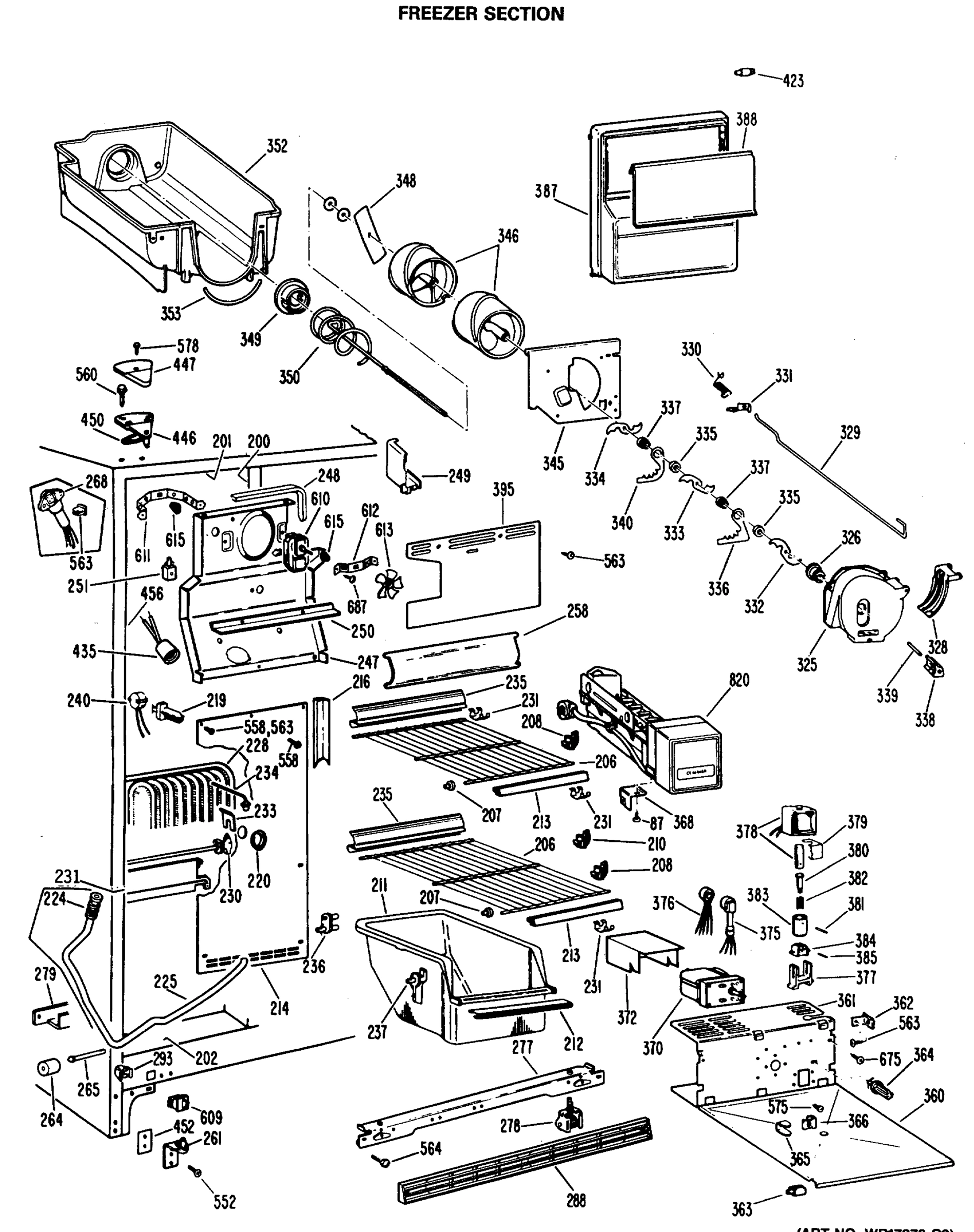 FREEZER SECTION