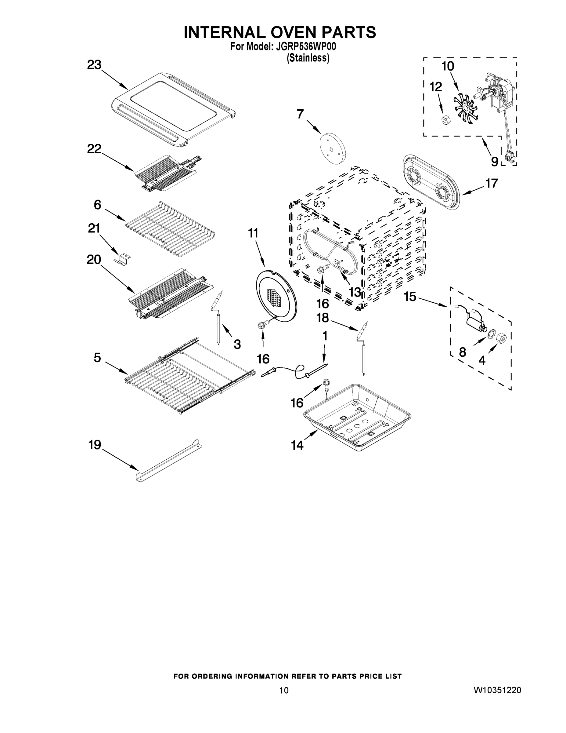 07 - INTERNAL OVEN PARTS