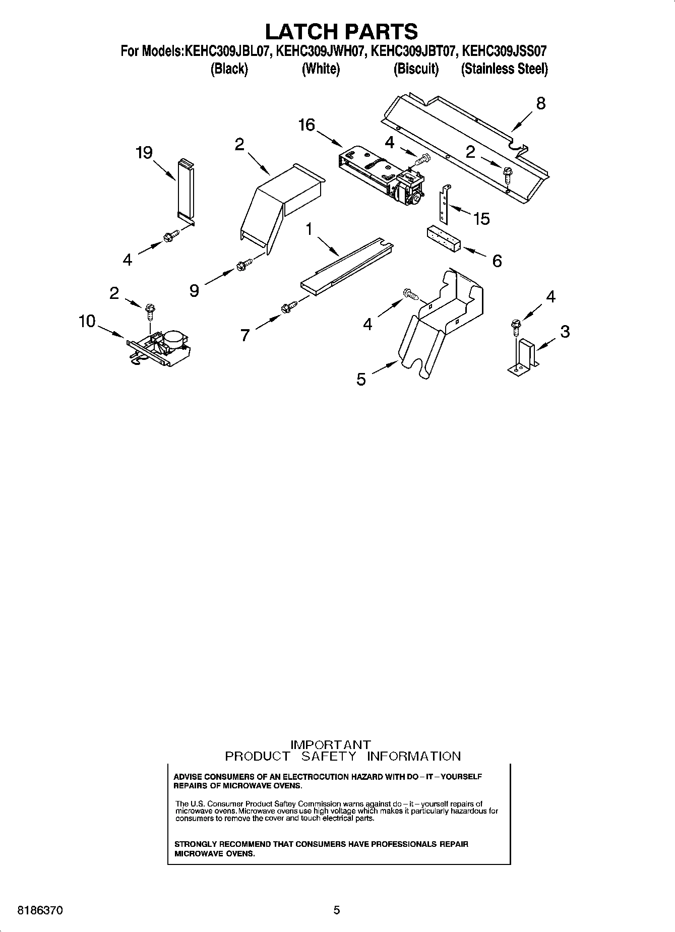 04 - LATCH PARTS