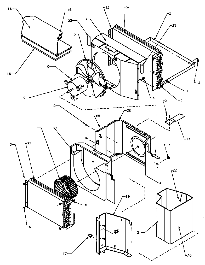 03 - EVAP, CONDENSER, INSUL & AIR FLOW SYSTEM
