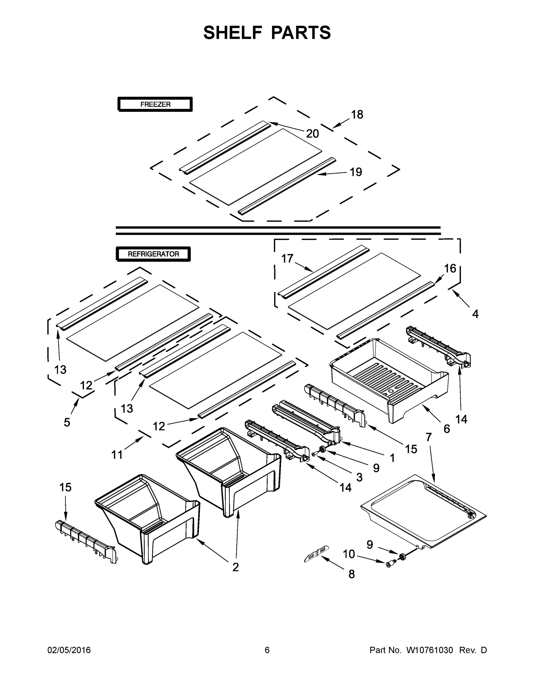 04 - SHELF PARTS