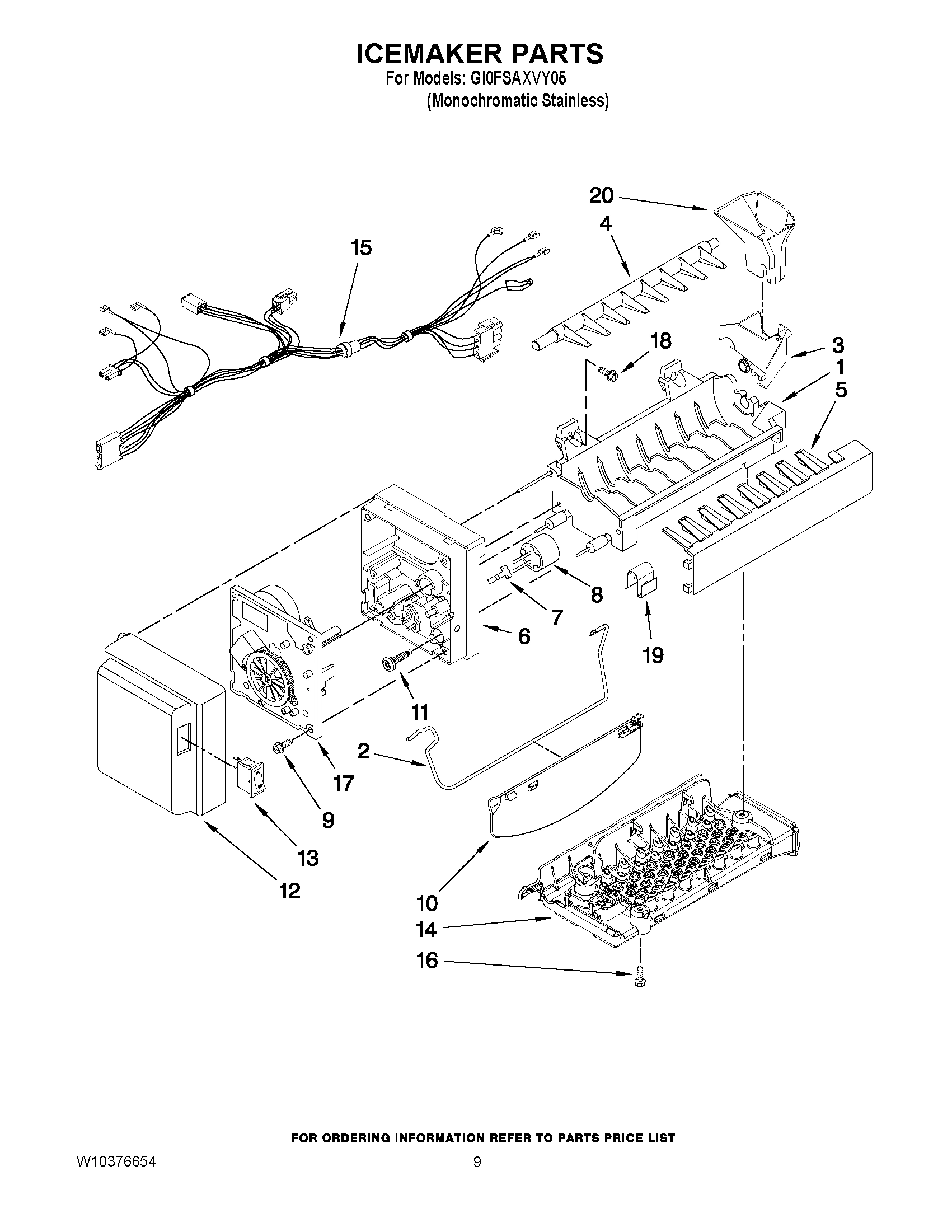 05 - ICEMAKER PARTS