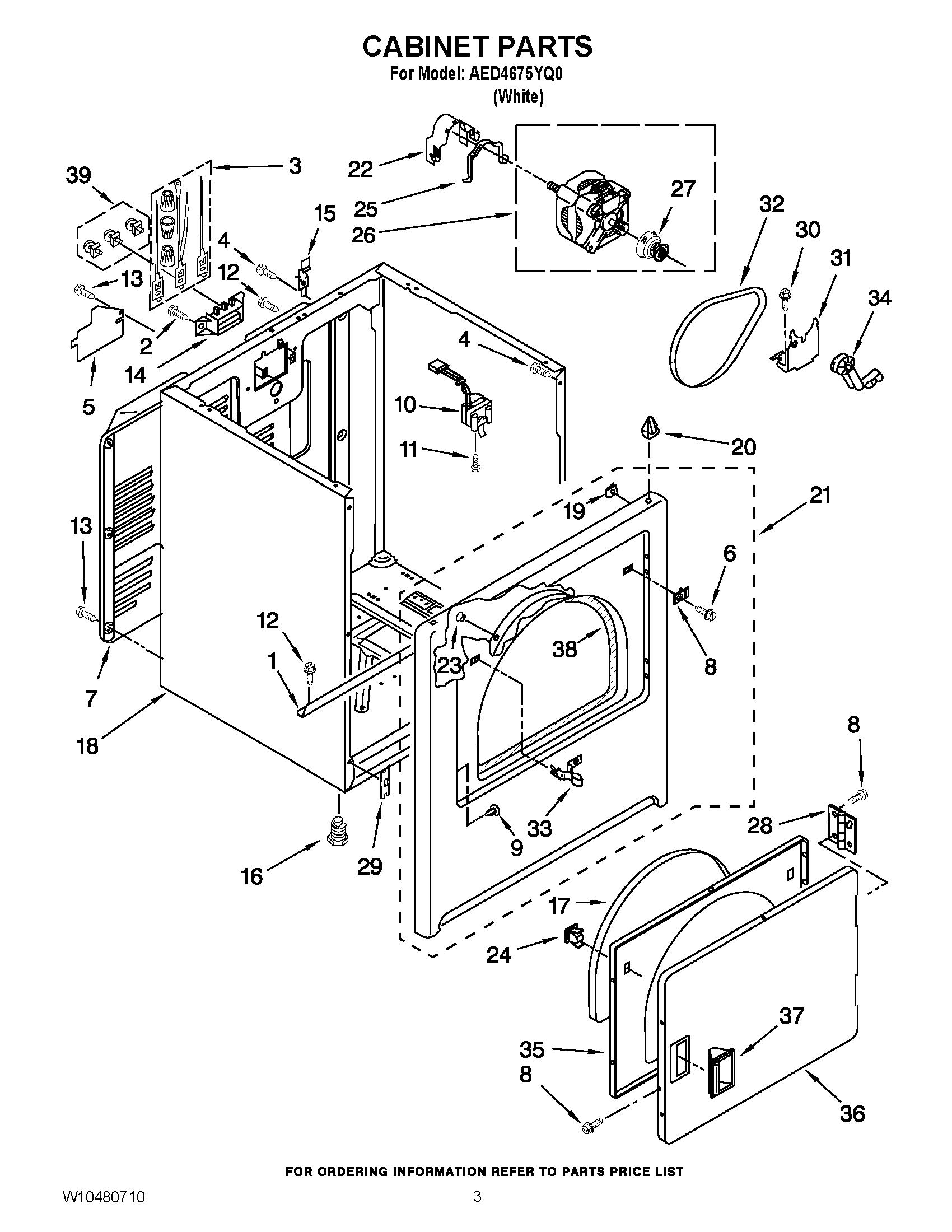 02 - CABINET PARTS