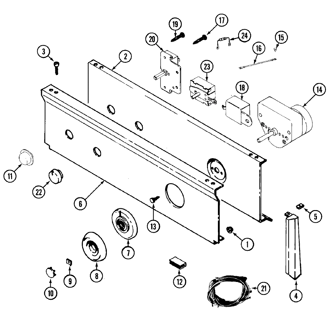 03 - CONTROL PANEL (LDE8414ACM & LDG8414AAM)