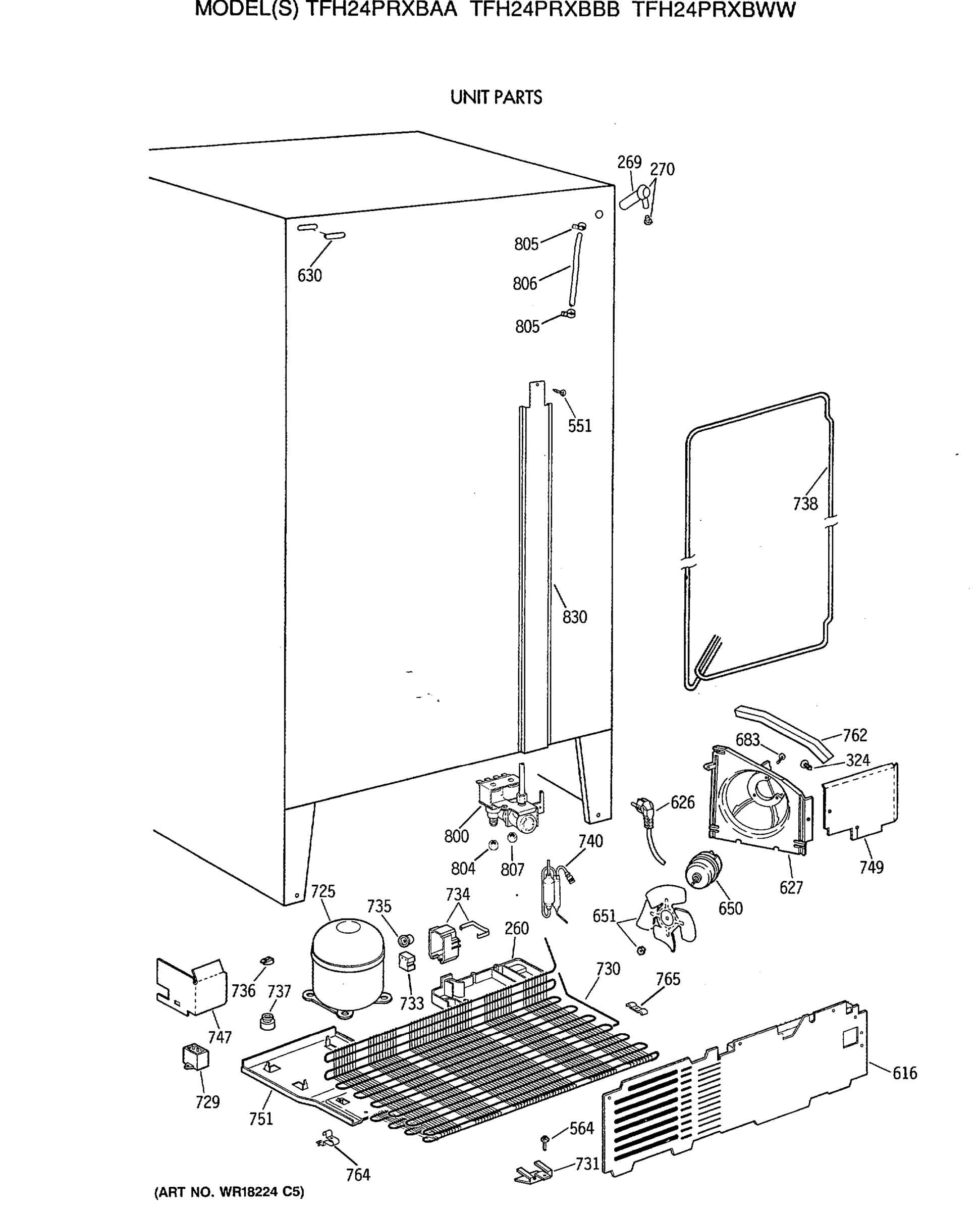 UNIT PARTS