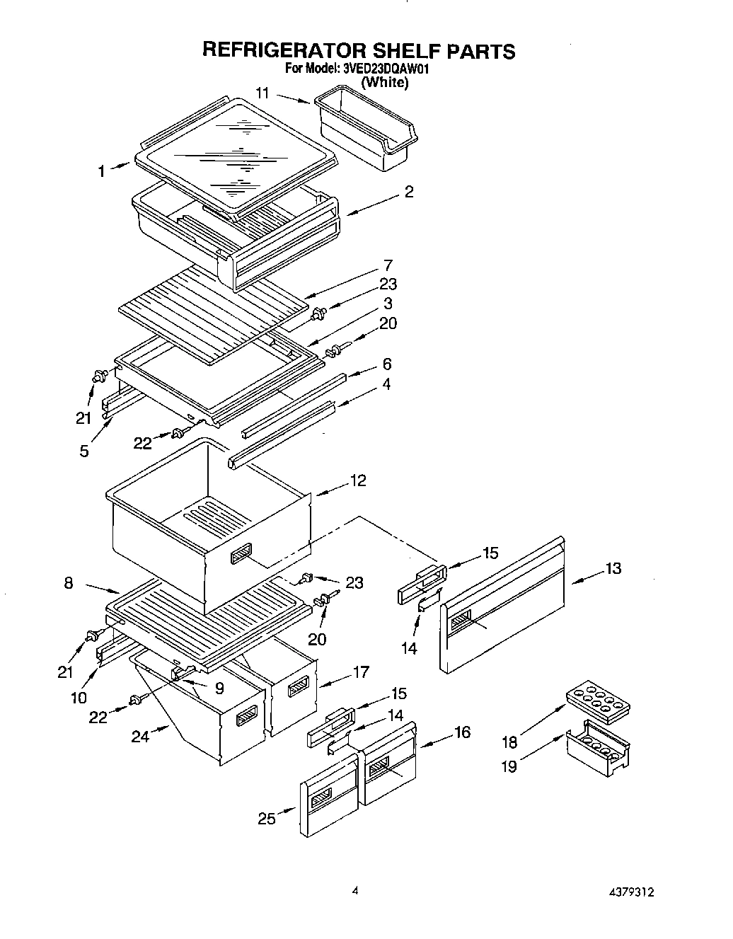 03 - REFRIGERATOR SHELF