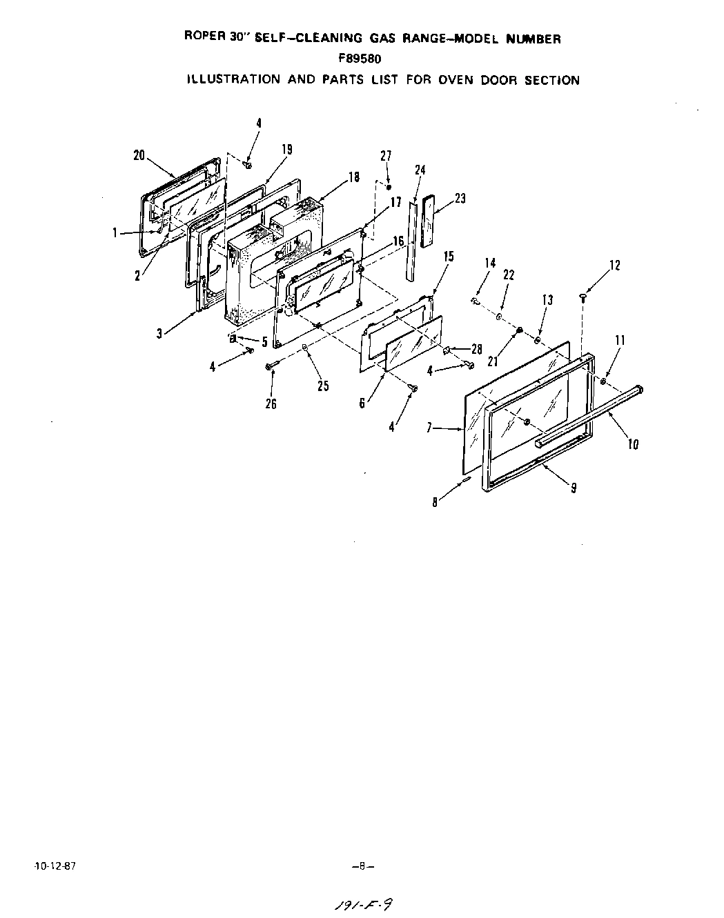 06 - OVEN DOOR