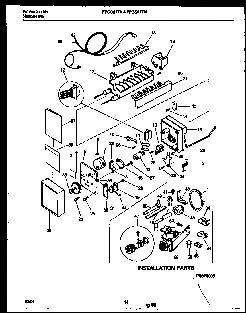 08 - ICE MAKER AND INSTALLATION PARTS