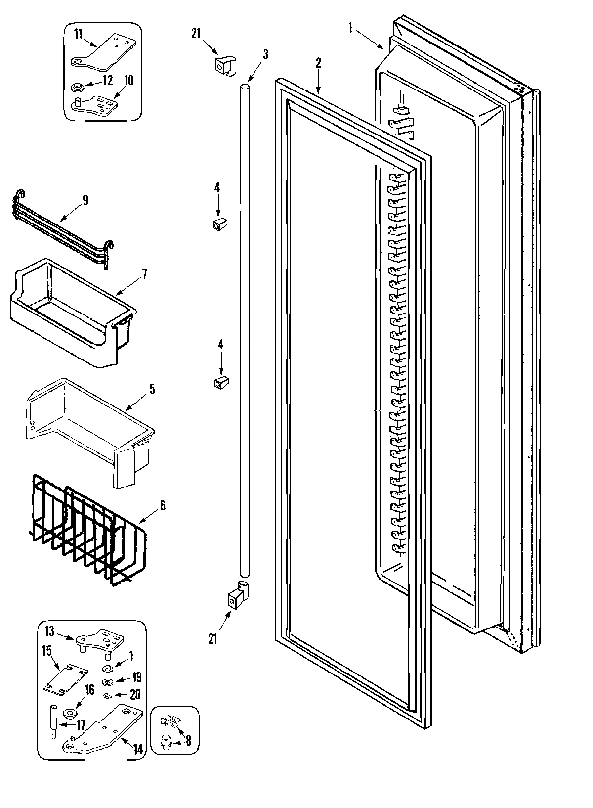 06 - FREEZER DOOR