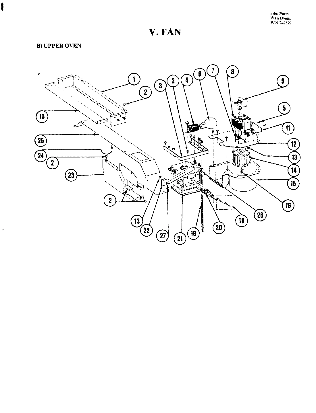 11 - FAN (UPPER)