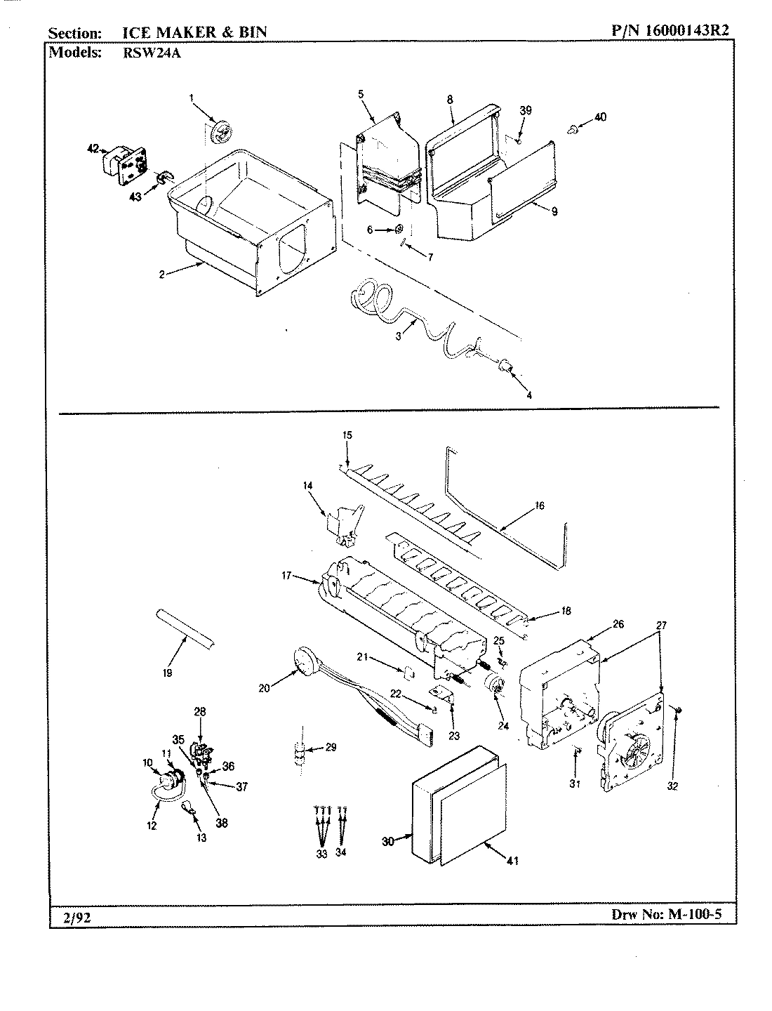 09 - ICE MAKER & BIN