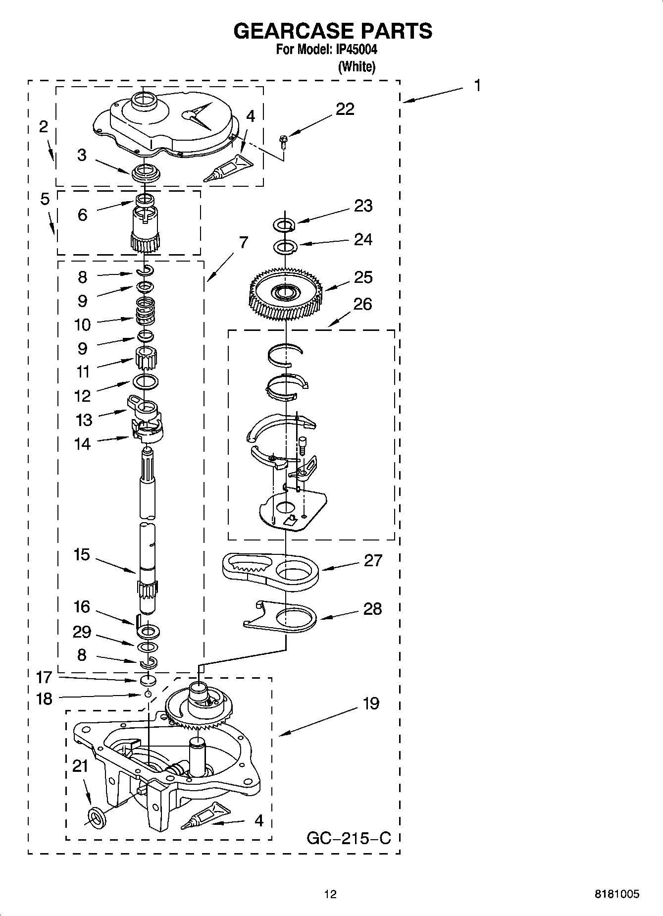 08 - GEARCASE PARTS