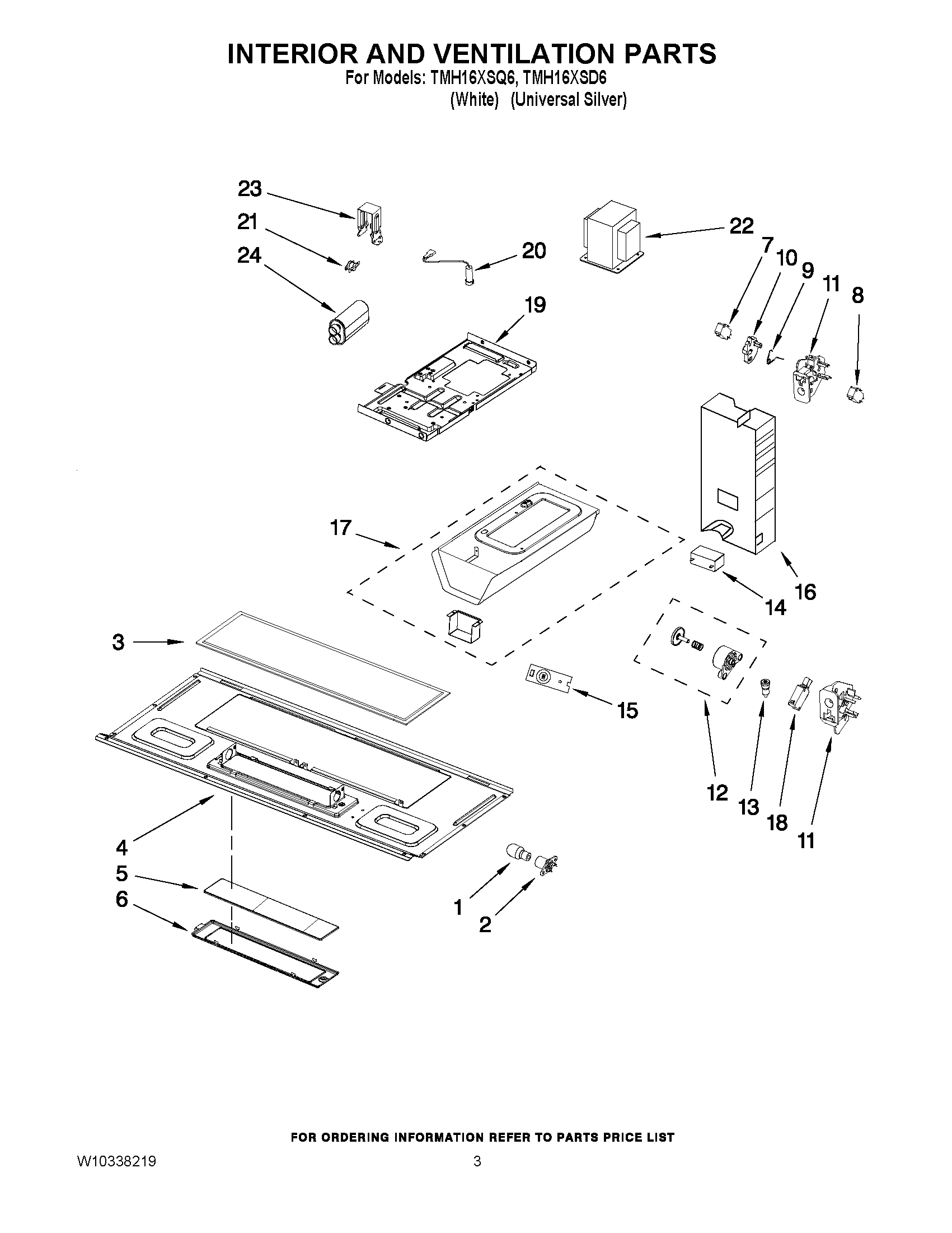 03 - INTERIOR AND VENTILATION PARTS