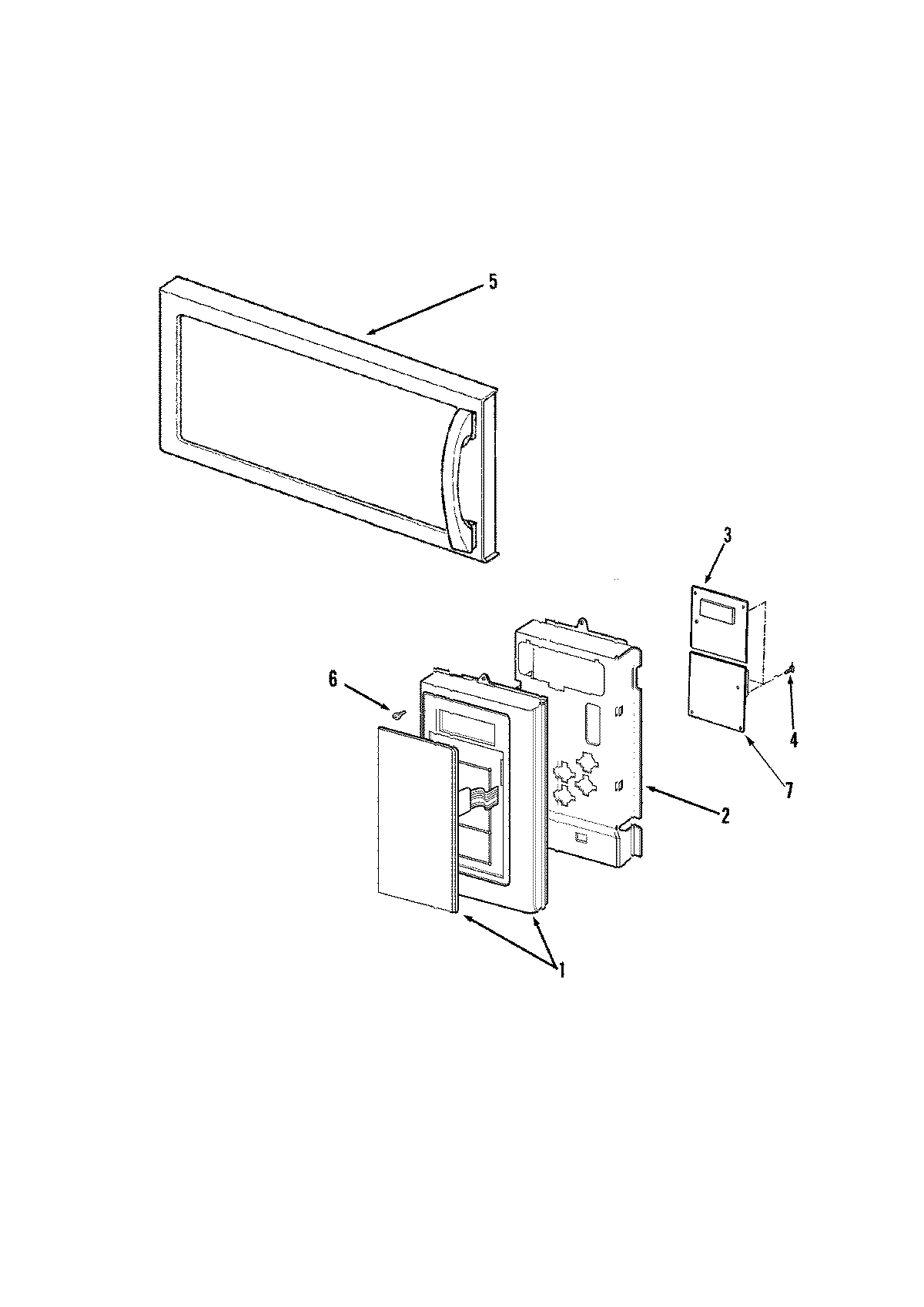 04 - CONTROL PANEL/DOOR ASSEMBLY