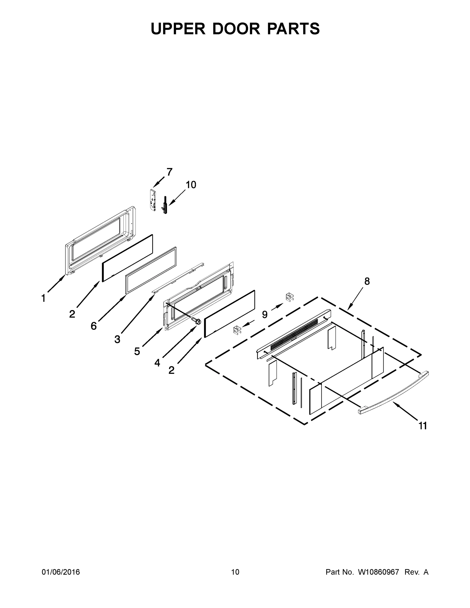 06 - UPPER DOOR PARTS