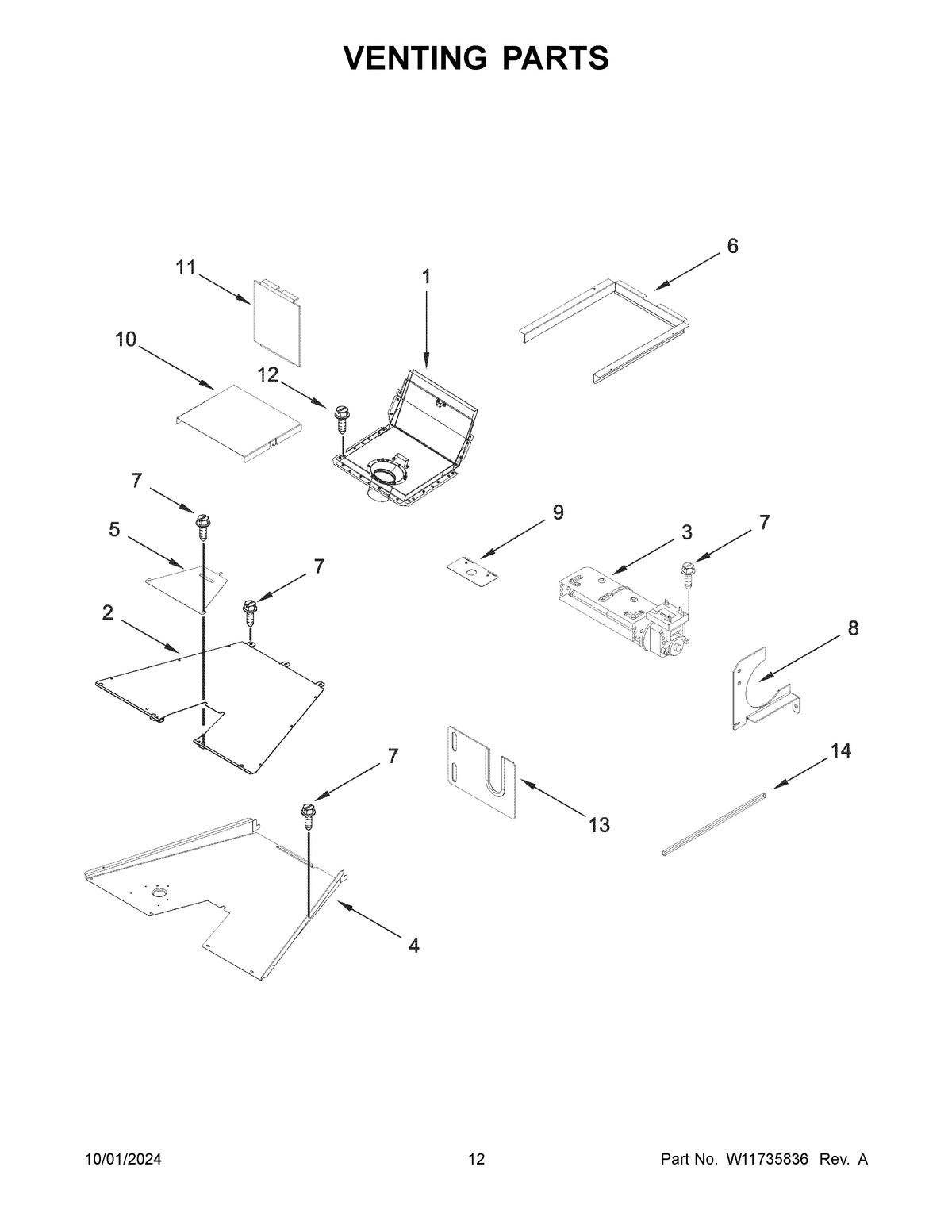 07 - VENTING PARTS