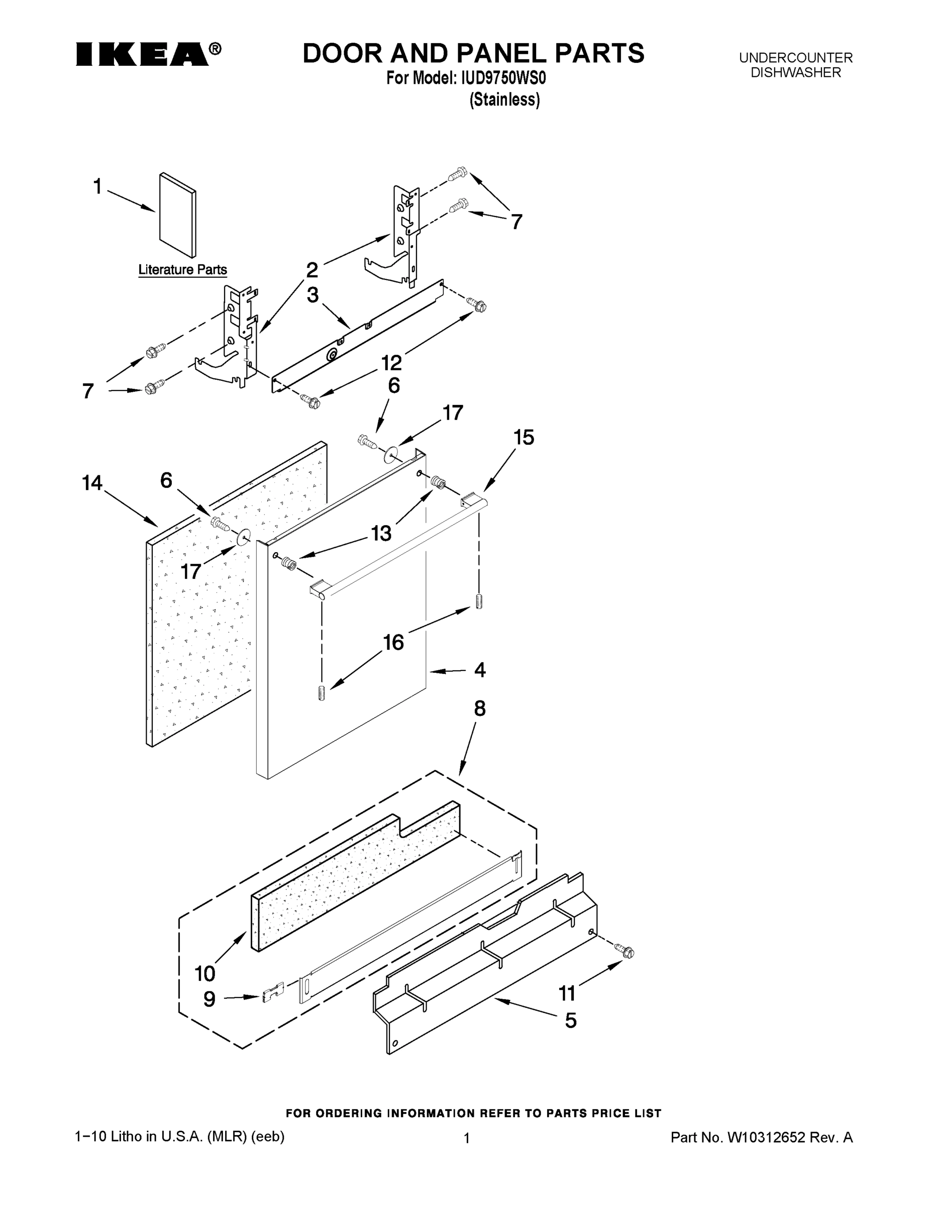 01 - DOOR AND PANEL PARTS
