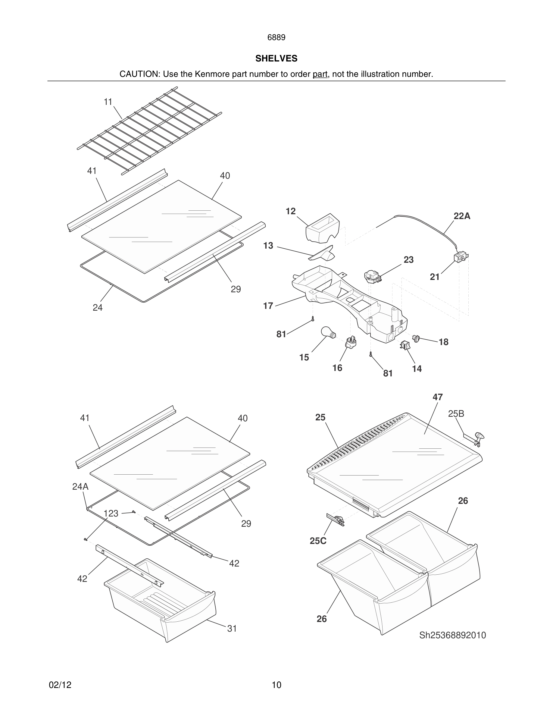11 - SHELVES