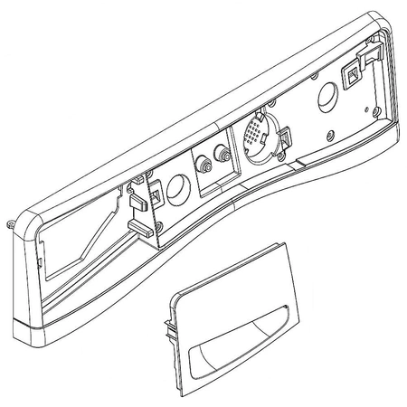 W10784650 Whirlpool Console