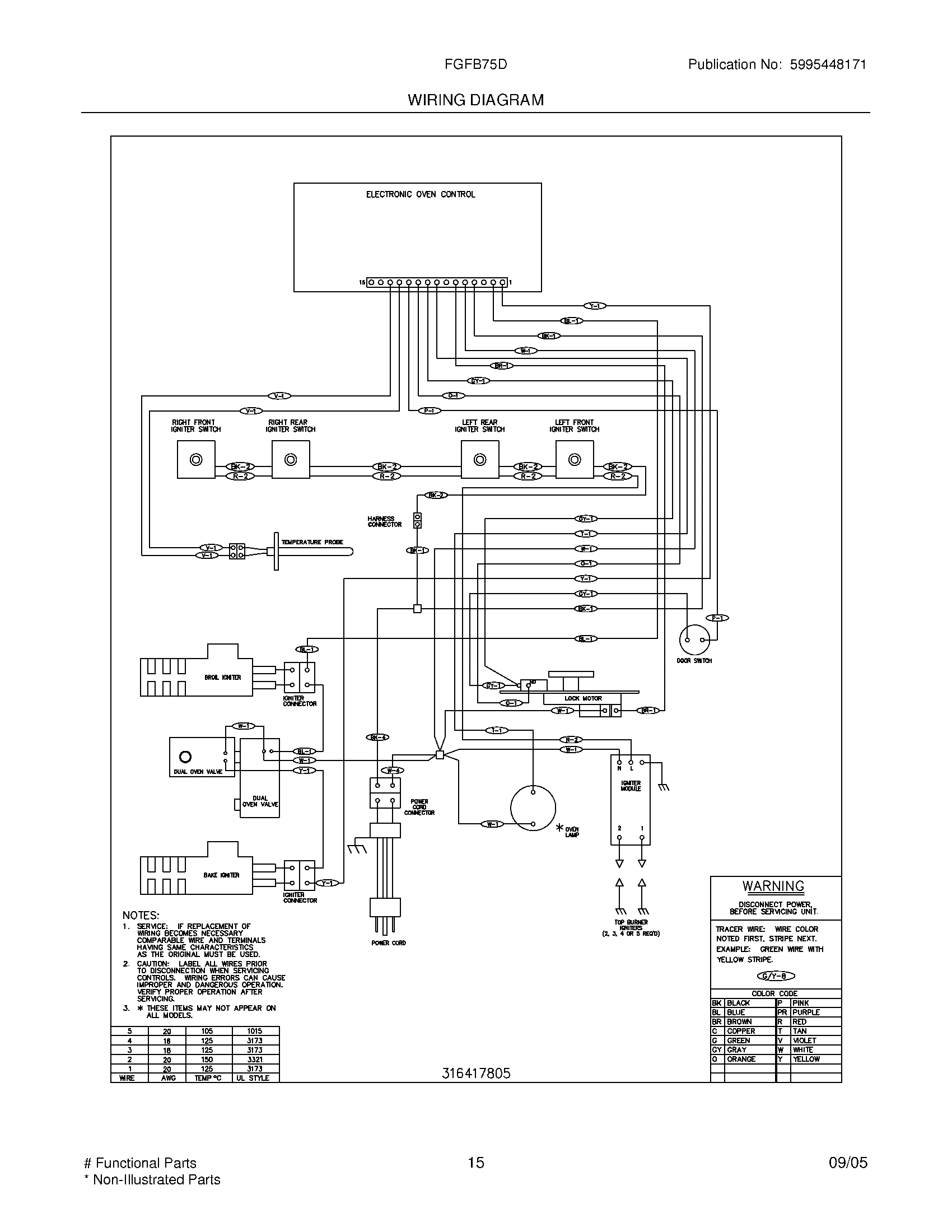 15 - WIRING DIAGRAM