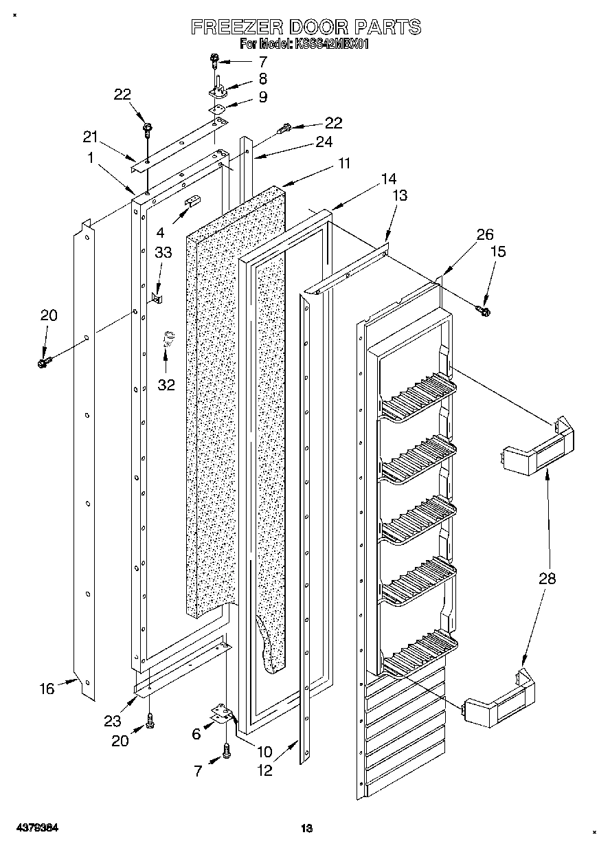 09 - FREEZER DOOR