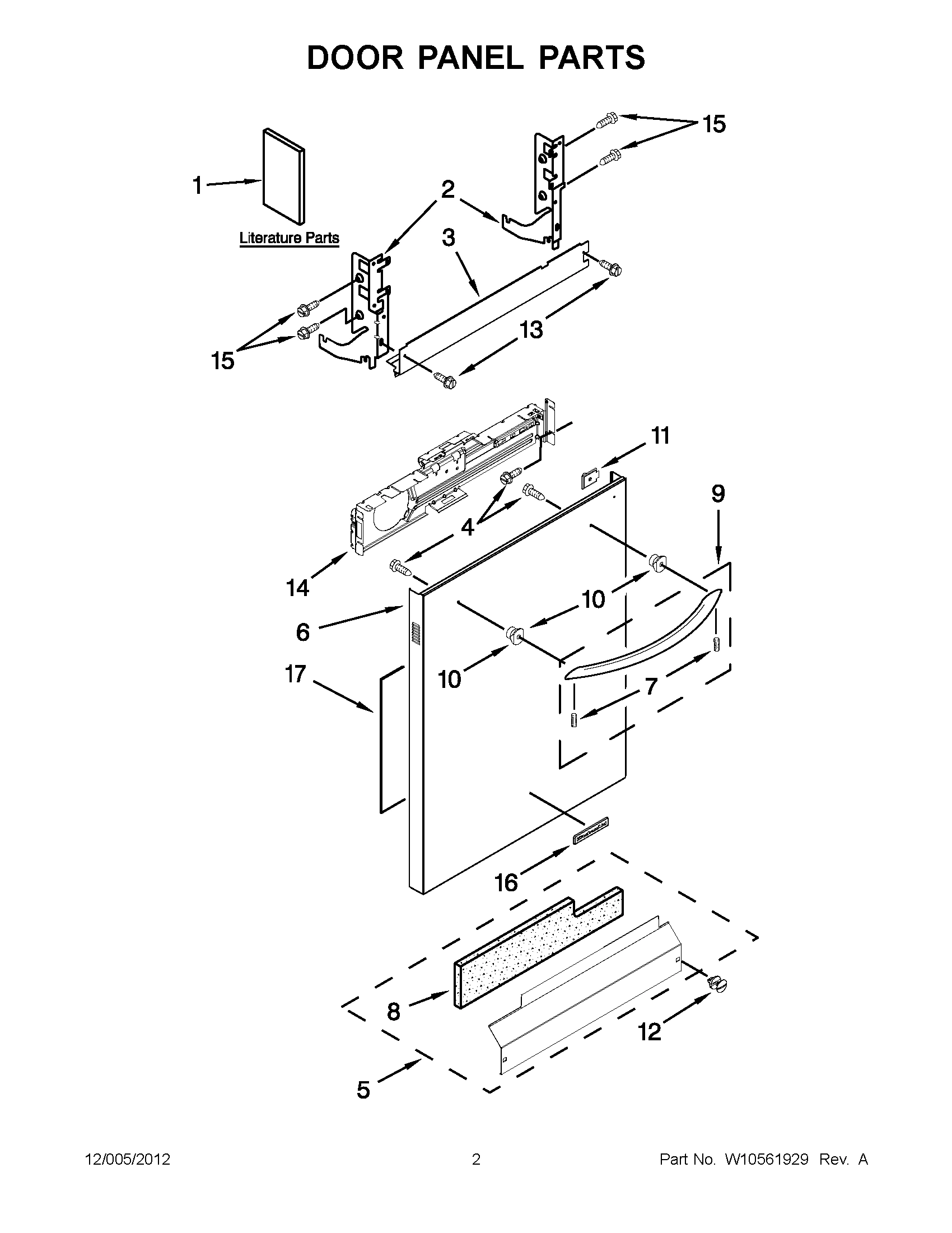 01 - DOOR PANEL PARTS
