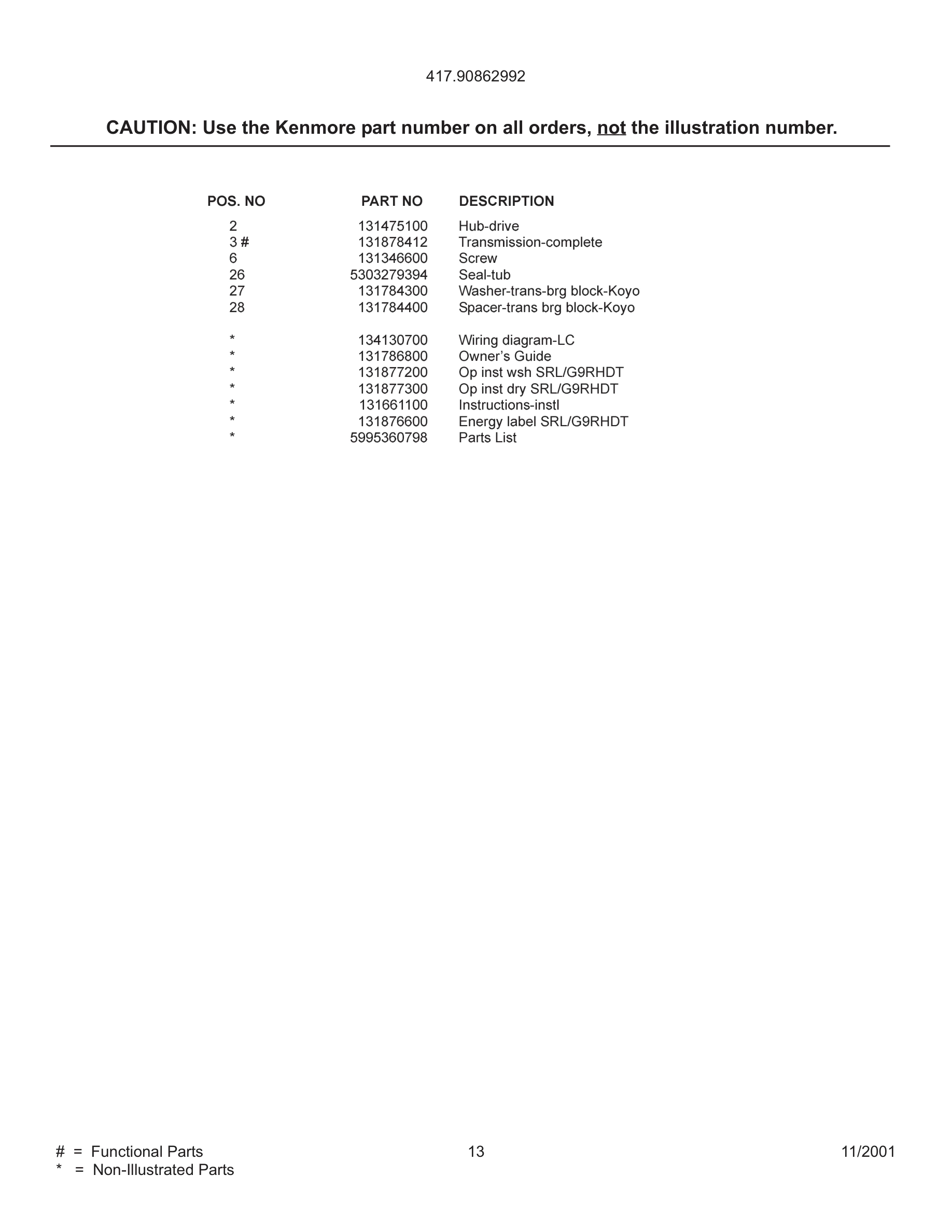 13 - WIRING DIAGRAM