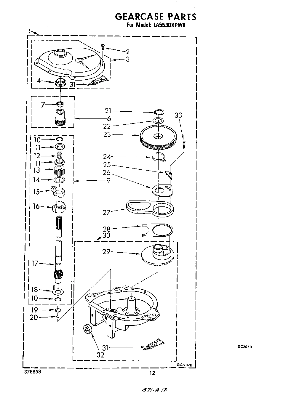 10 - GEARCASE