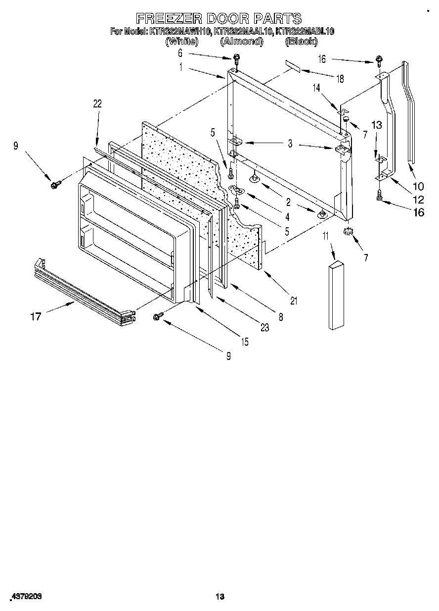 08 - FREEZER DOOR