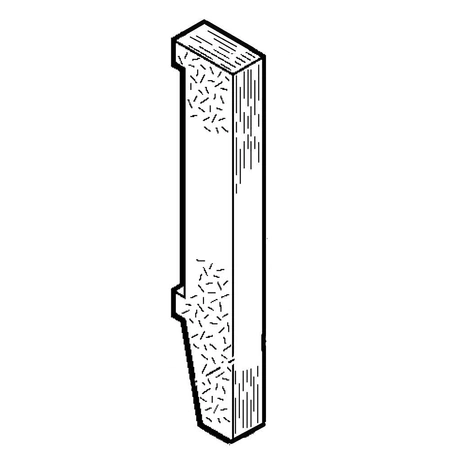 WB35T10135 GE Oven Door Insulation