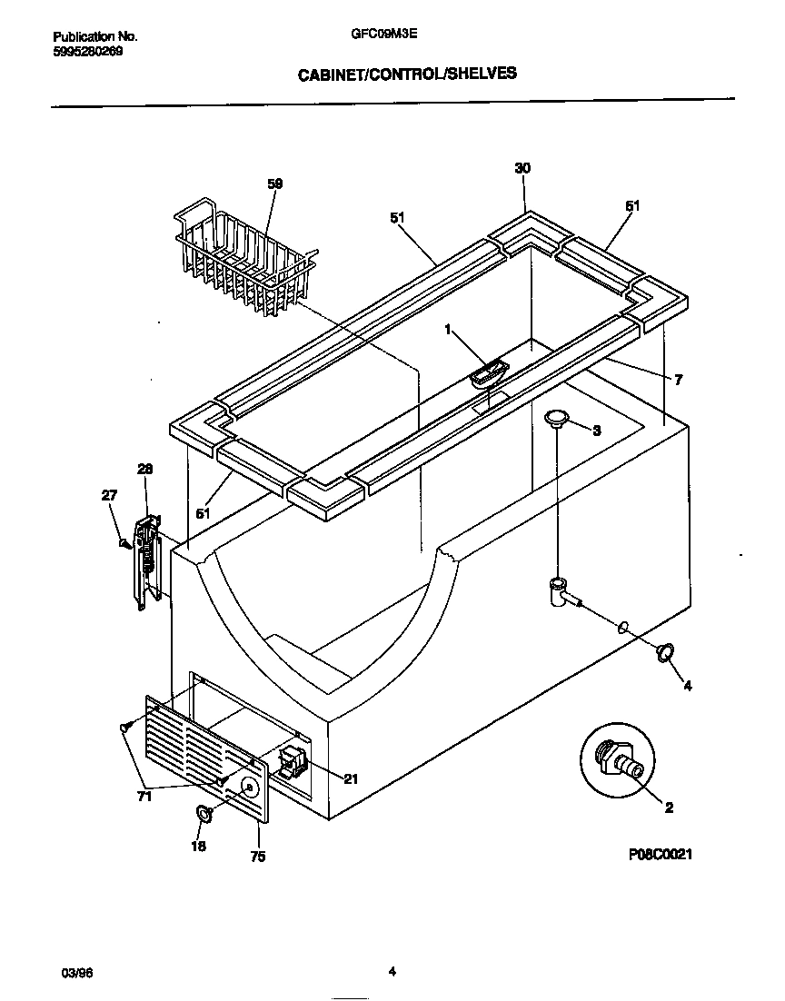 03 - CABINET/CONTROL/SHELVES