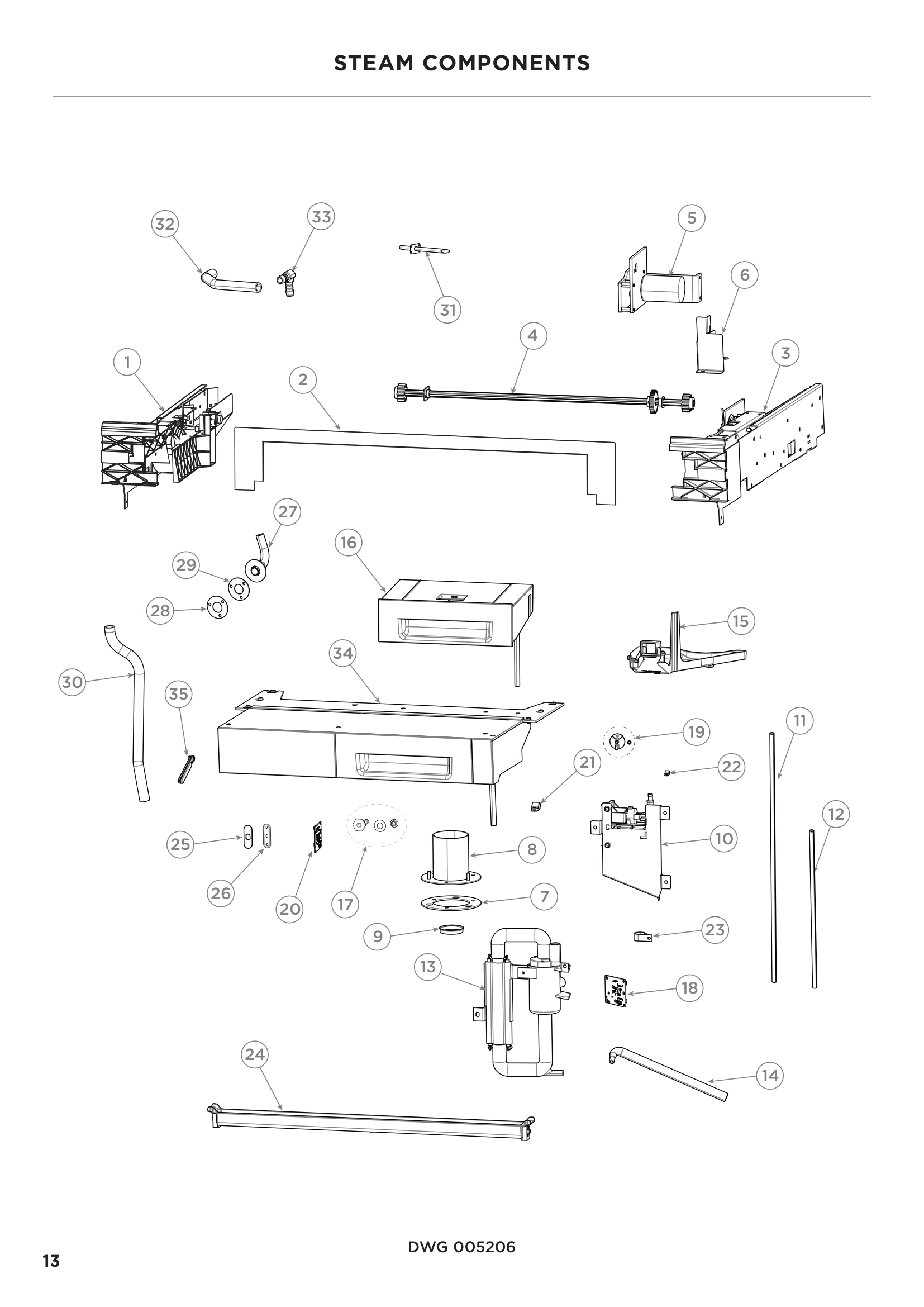 STEAM COMPONENTS