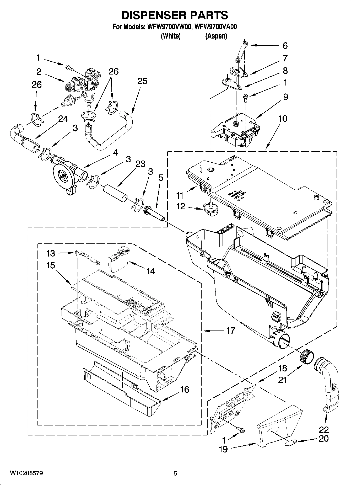 04 - DISPENSER PARTS