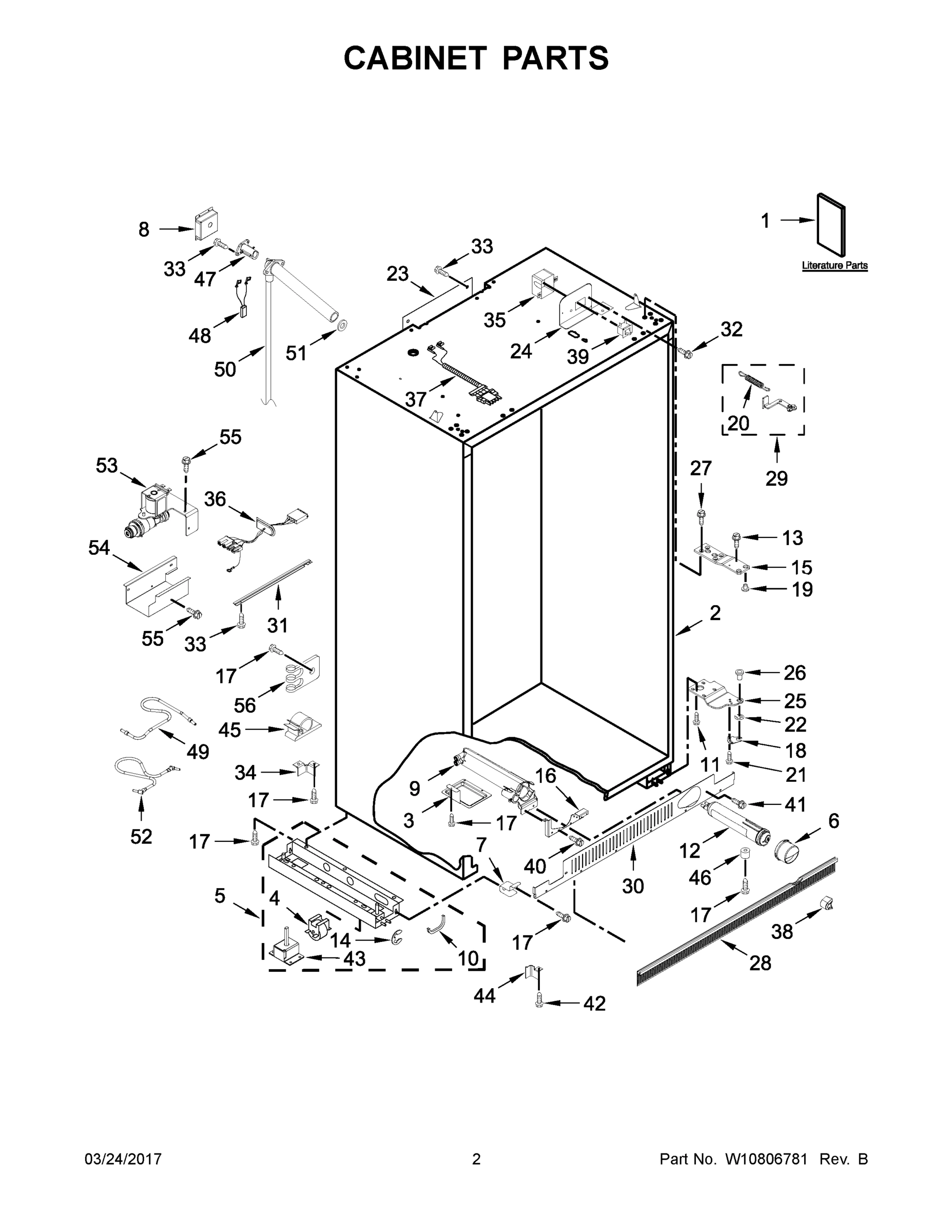 02 - CABINET PARTS