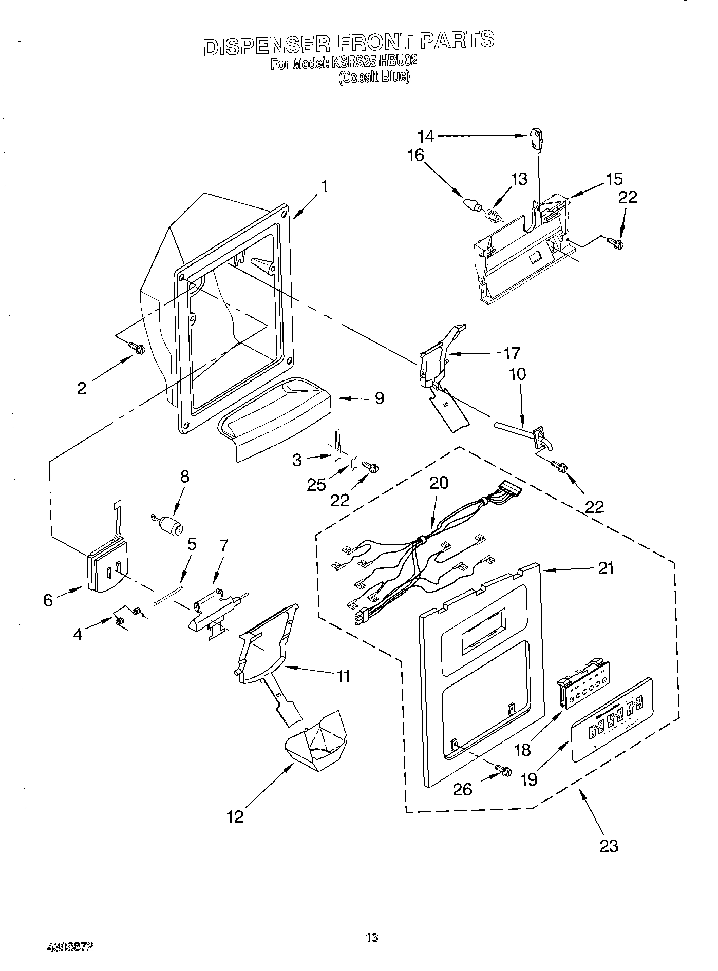 08 - DISPENSER FRONT