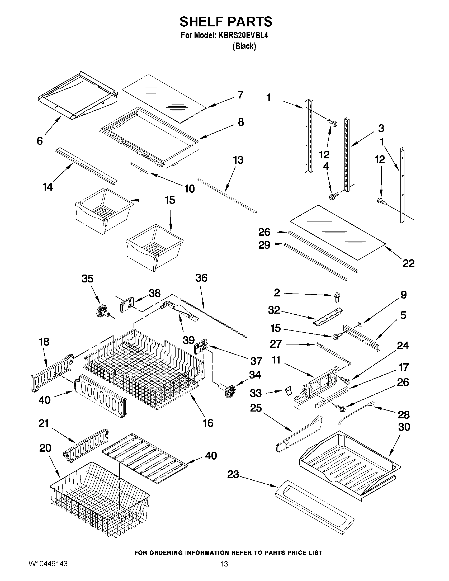 08 - SHELF PARTS