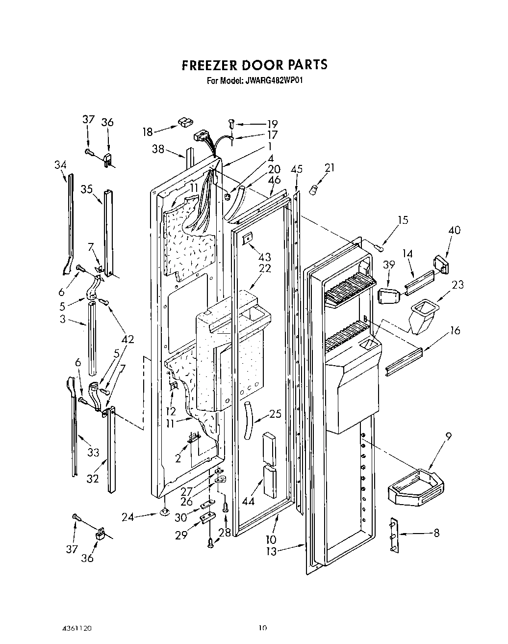 08 - FREEZER DOOR