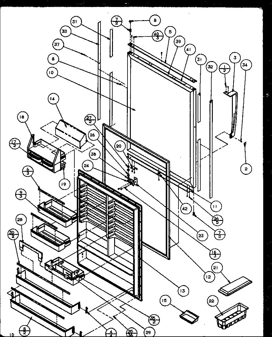09 - REF DOOR (EBONY)