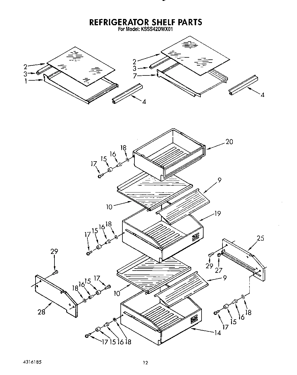 09 - REFRIGERATOR SHELF