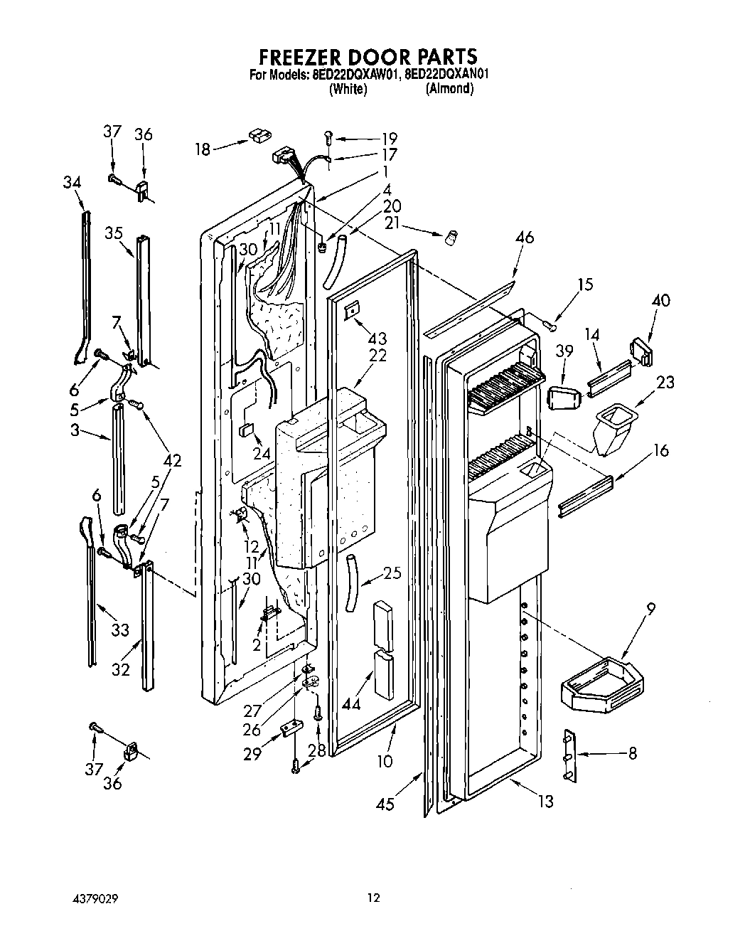 08 - FREEZER DOOR