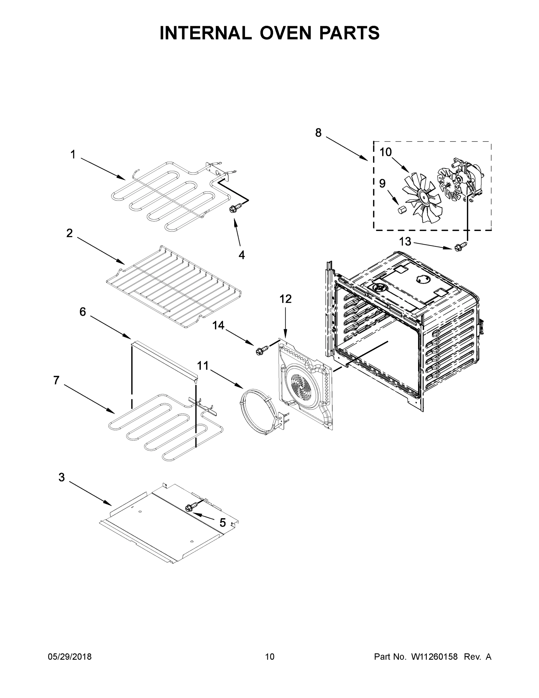 06 - INTERNAL OVEN PARTS