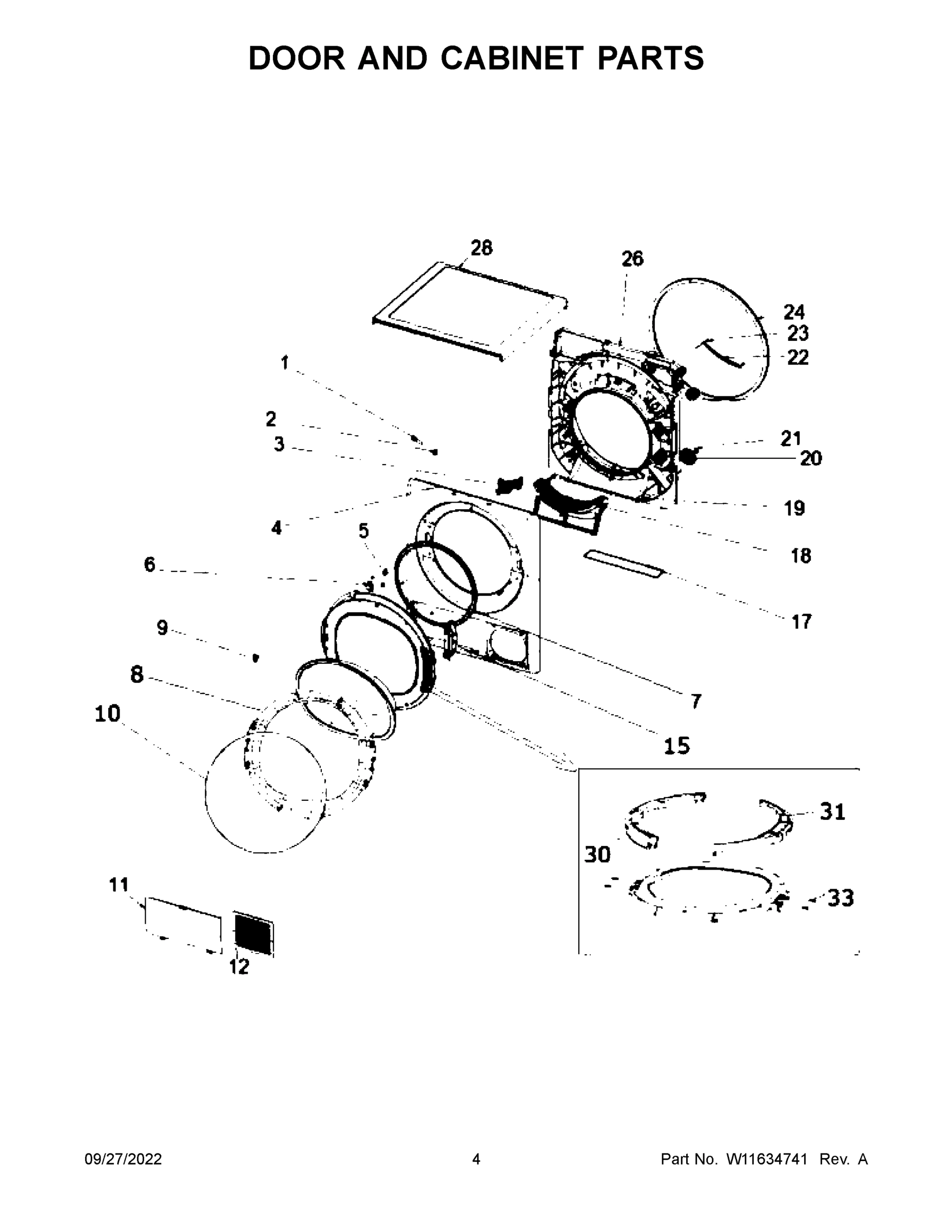 03 - DOOR AND CABINET PARTS