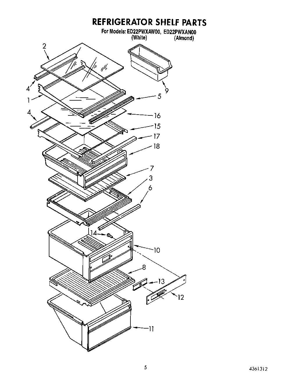 04 - REFRIGERATOR SHELF
